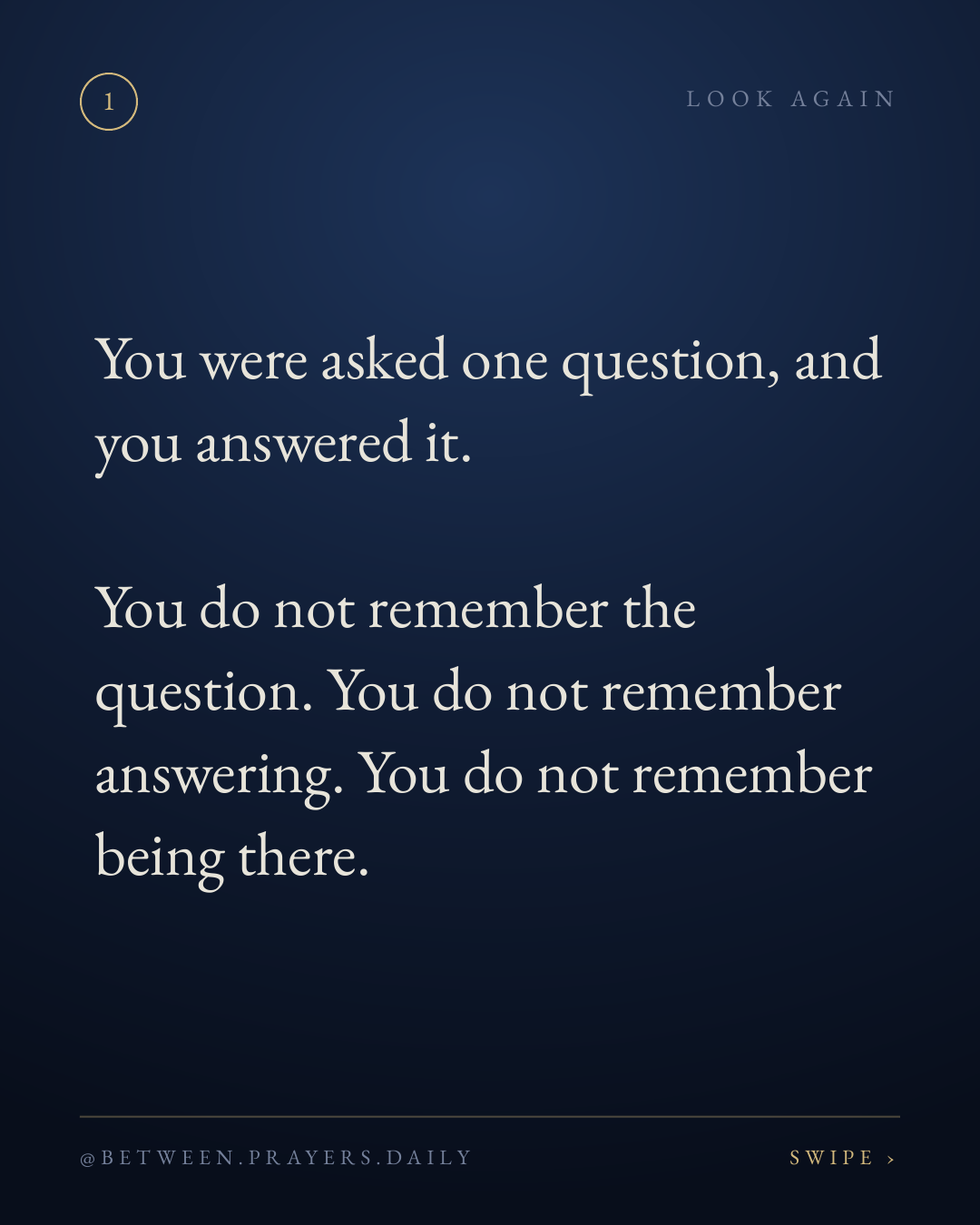 A day, or part of a day. The same words, three times in the Qur'an. Go and check. The second-last card is the